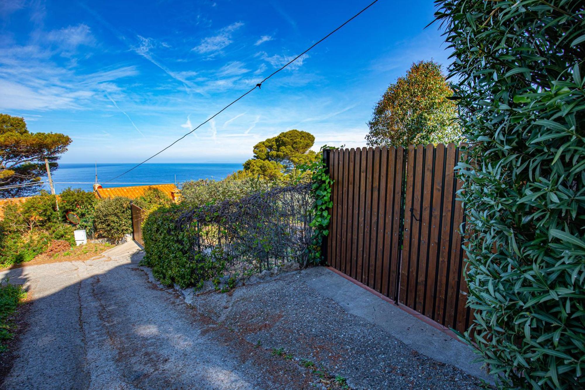 Il Cottage Di Villa Sveva, Splendida Vista Mare ポルト・サント・ステーファノ エクステリア 写真