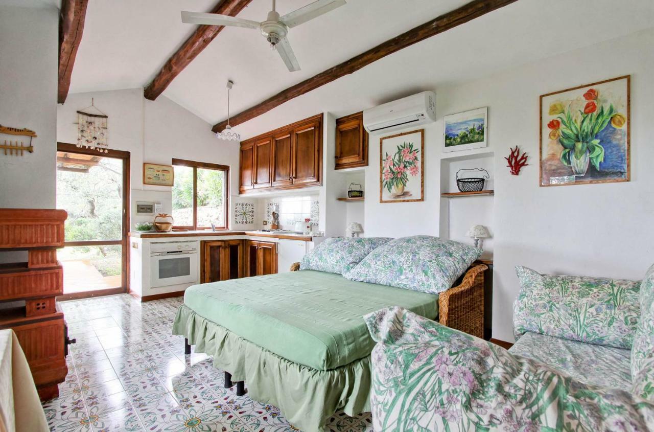 Il Cottage Di Villa Sveva, Splendida Vista Mare ポルト・サント・ステーファノ エクステリア 写真