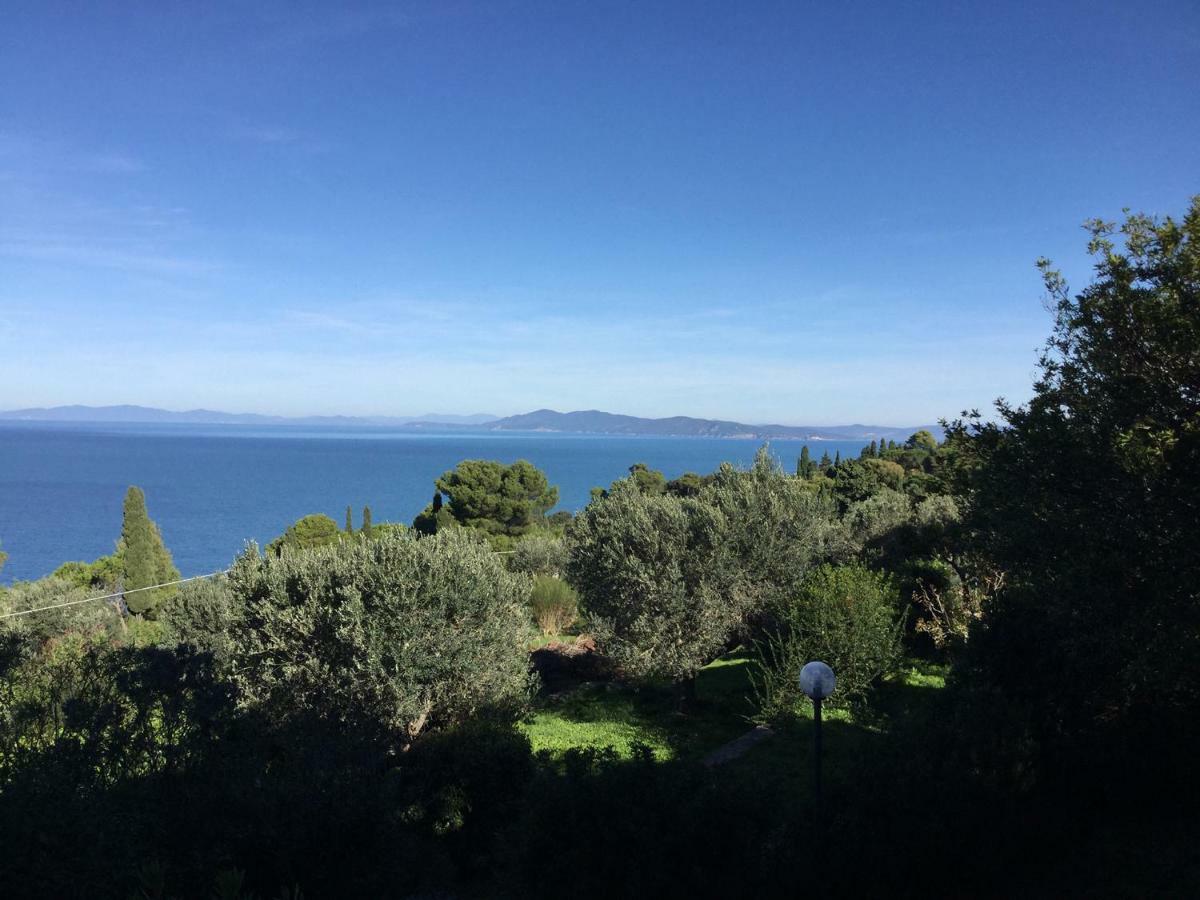 Il Cottage Di Villa Sveva, Splendida Vista Mare ポルト・サント・ステーファノ エクステリア 写真